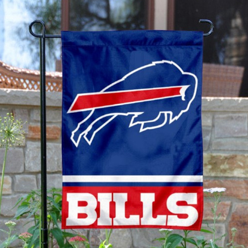 Buffalo Bills Double-Sided Garden Flag 001 (Pls Check Description For Details)